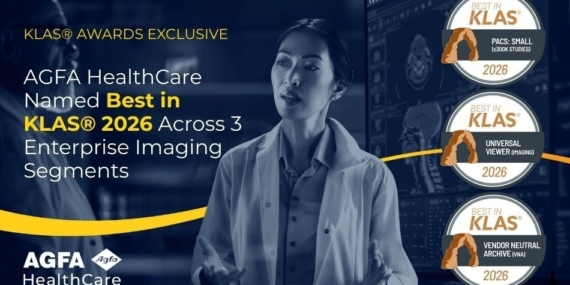 AGFA HealthCare, ABD’de Üç Kurumsal Görüntüleme Kategorisinde Best in KLAS Ödülü Aldı