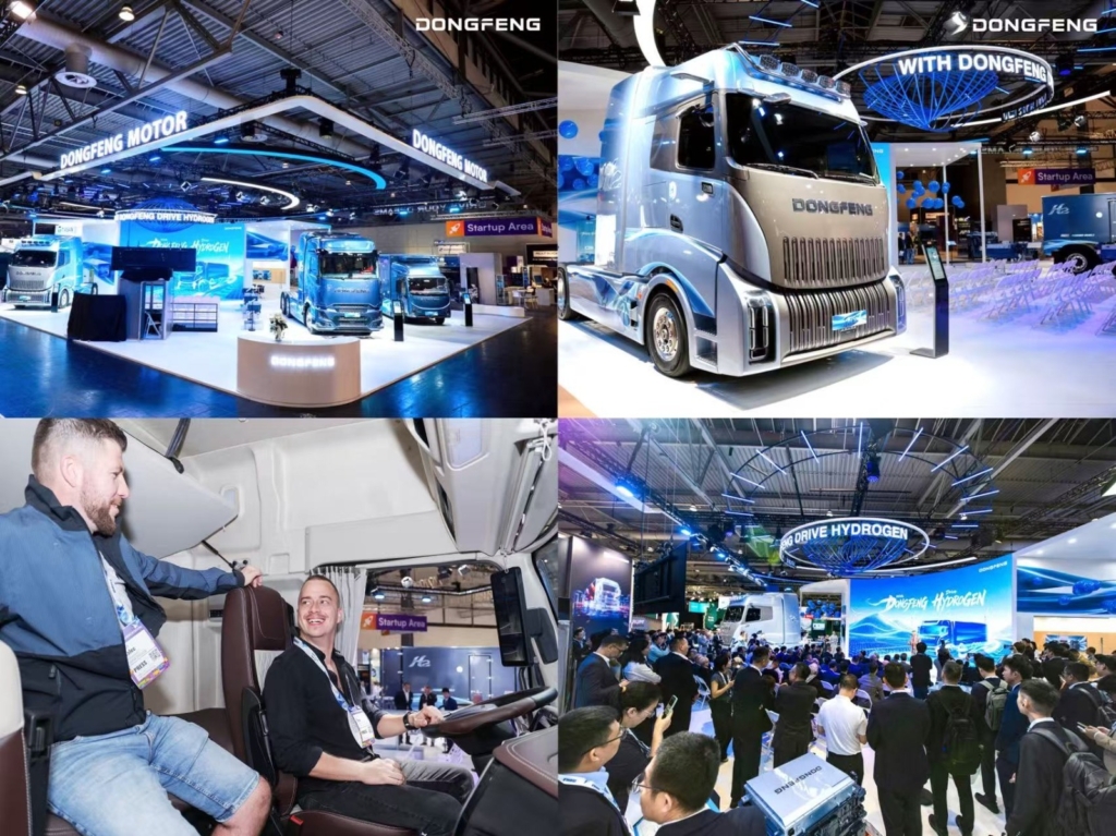 Dongfeng Motor Hannover Fuarı'nda T1 Platformu ve Hidrojenli Ticari Araçlarını Tanıttı