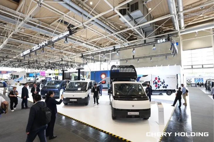 Chery Ticari Araç Grubu Hannover Fuarında Yeni Nesil Enerji ve Filo Teknolojilerini Tanıttı