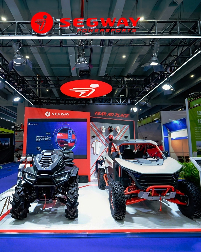 Segway Powersports Kanton Fuarı'nda Yeni Nesil Arazi Araçlarını Sergiledi